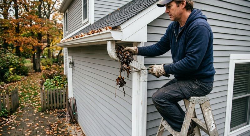 Clogged Gutter Clearing in Monmouth County, NJ