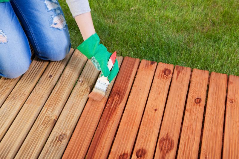 Sealing a Wooden Deck