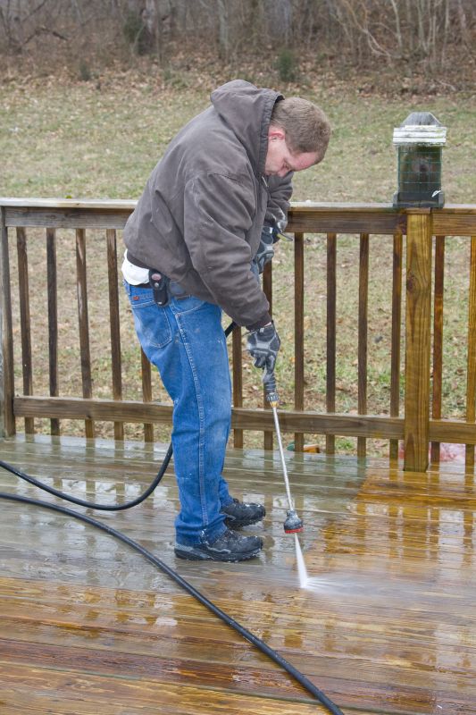 Deck and Patio Powerwashing