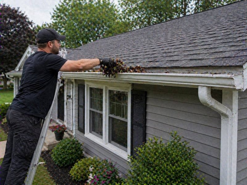 Roof Gutter Cleaning in Pittsburgh, PA