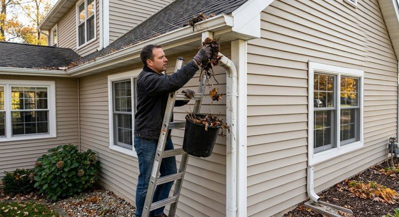 Gutter Downspout Unclogging in Frederick, MD